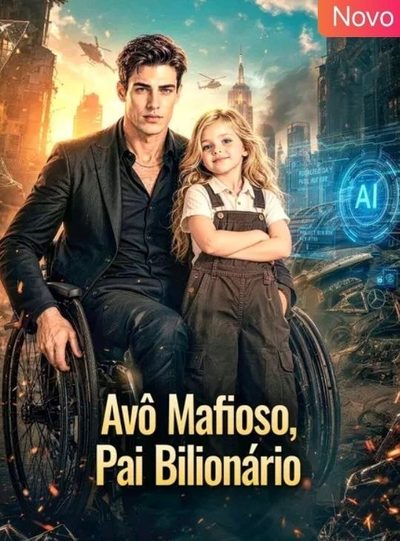 Capa da miniss&eacute;rie Avô Mafioso, Pai Bilionário