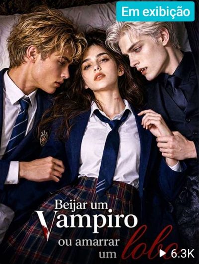 Capa da miniss&eacute;rie Beijar Um Vampiro Ou Amarrar Um Lobo