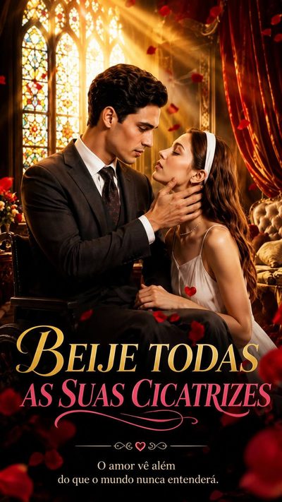 Capa da miniss&eacute;rie Beije Todas as Suas Cicatrizes Beijando Todas as Suas Feridas