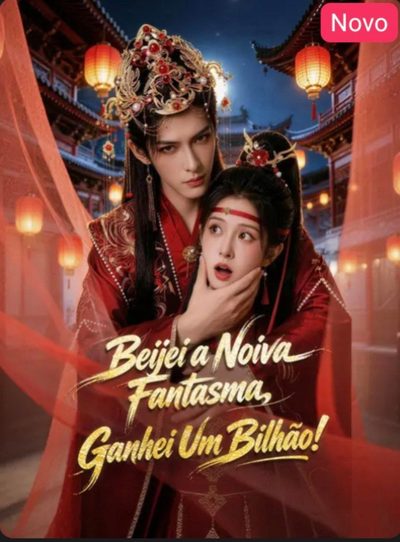 Capa da minisserie Beijei a Noiva Fantasma, Ganhei Um Bilhão!