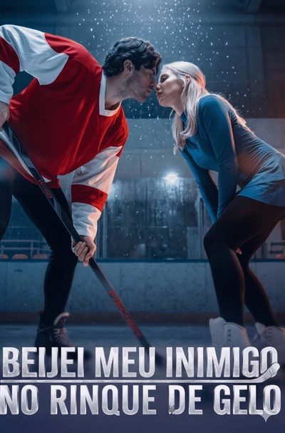 Capa da minisserie Beijei Meu Inimigo no Rinque de Gelo