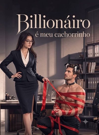 Capa da miniss&eacute;rie Bilionário É Meu Cachorrinho