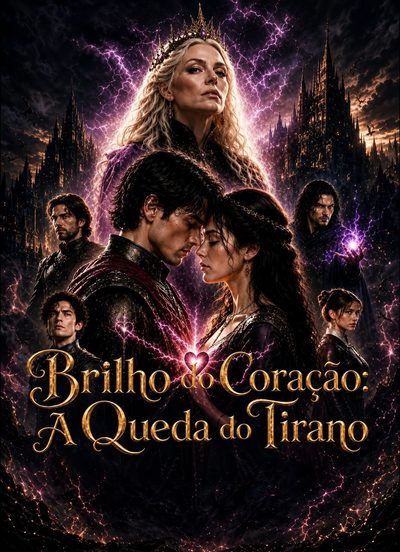 Capa da miniss&eacute;rie Brilho do Coração a Queda do Tirano