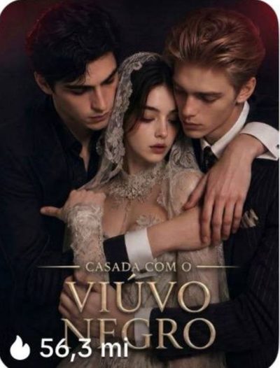 Capa da miniss&eacute;rie Casada com o Viúvo Negro