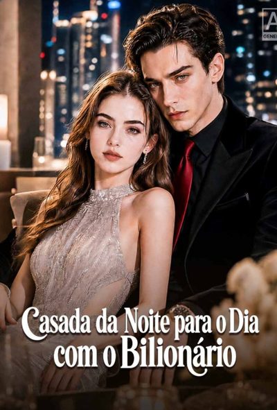 Capa da miniss&eacute;rie Casada da Noite para o Dia com o Bilionário