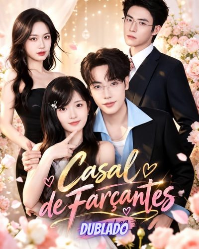Capa da miniss&eacute;rie Casal de Farçantes