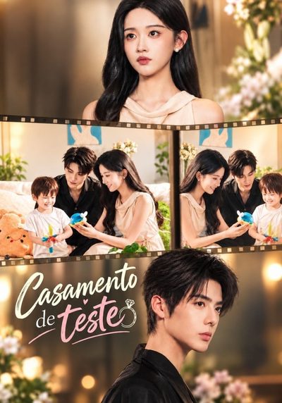 Capa da miniss&eacute;rie Casamento de Teste