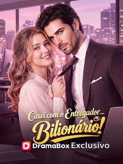 Capa da miniss&eacute;rie Casei com o Entragador Bilionário -