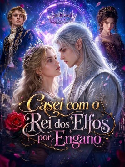 Capa da miniss&eacute;rie Casei com o Rei dos Elfos por Engano