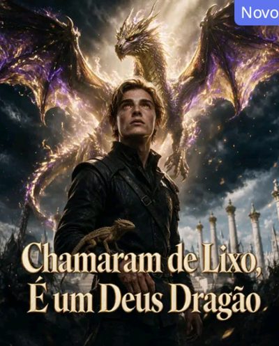 Capa da miniss&eacute;rie Chamaram de Lixo, É Um Deus Dragão