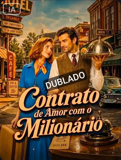 Capa da minisserie Contrato de Amor com o Milionário dublado