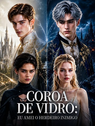 Capa da miniss&eacute;rie Coroa de Vidro: Eu Amei o Herdeiro Inimigo