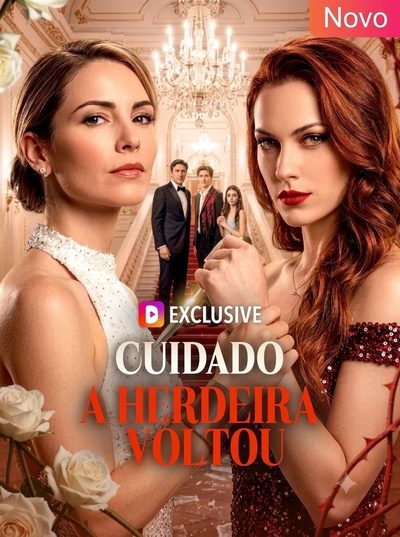 Capa da miniss&eacute;rie Cuidado a Herdeira Voltou