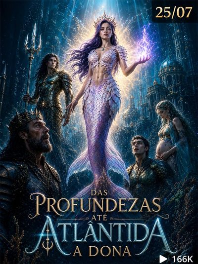 Capa da miniss&eacute;rie Das Profundezas Até Atlântida