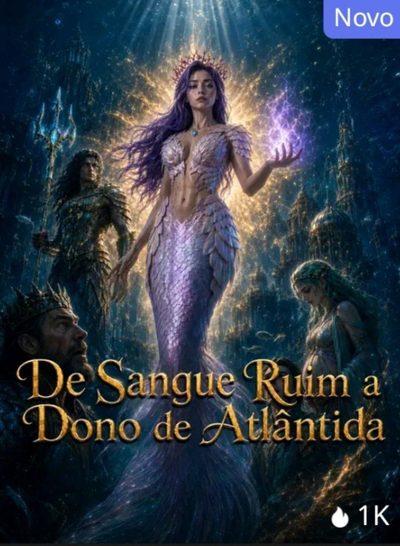 Capa da miniss&eacute;rie De Sangue Ruim a Dono de Atlântida a Rainha de Atlântida