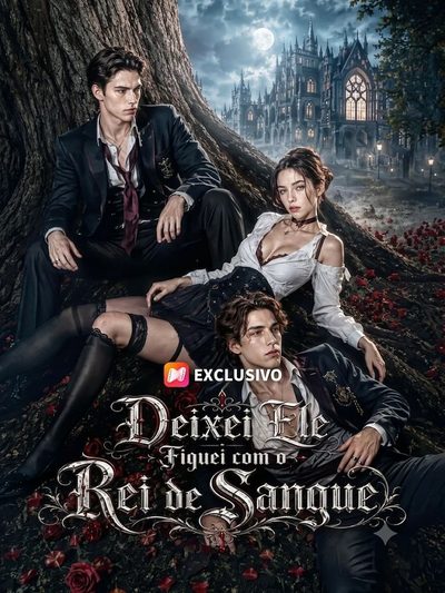 Capa da miniss&eacute;rie Deixei Ele, Fiquei com o Rei de Sangue