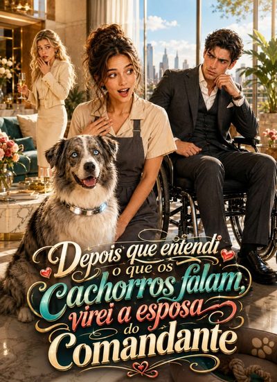 Capa da miniss&eacute;rie Depois que Entendi que os Cachorros Falam Virei a Esposa do Comandante