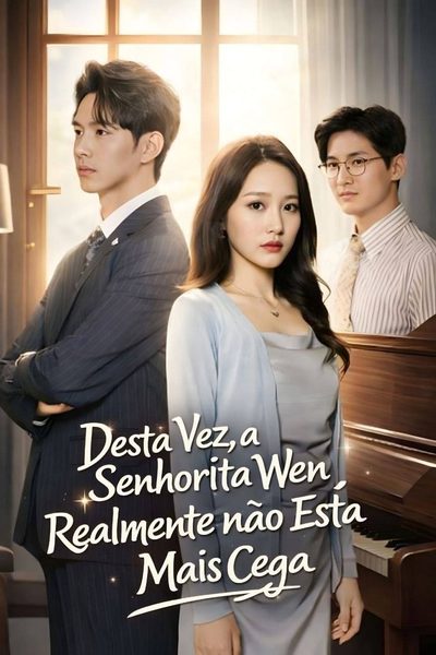 Capa da minisserie Desta Vez a Senhorita Wen Realmente Não Está Mais Cega/