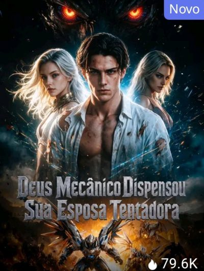 Capa da miniss&eacute;rie Deus Mecânico Dispensou Sua Esposa Tentadora