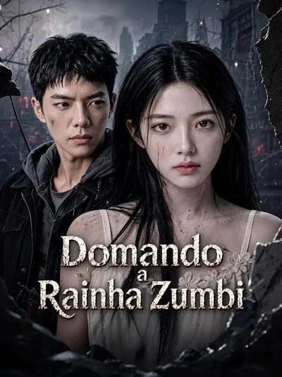 Capa da minisserie Domando a Rainha Zumbi