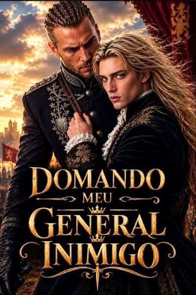 Capa da miniss&eacute;rie Domando Meu General Inimigo - Lgbt Bl