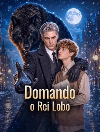 Capa da miniss&eacute;rie Domando o Rei Lobo - Bl