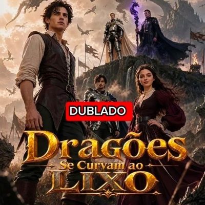 Capa da miniss&eacute;rie Dragões Se Curvam ao Lixo
