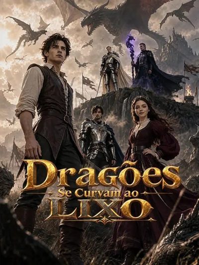 Capa da miniss&eacute;rie Dragões Se Curvam ao Lixo