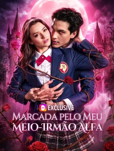 Capa da minisserie Dublado) Marcada Pelo Meu Meio-irmão Alfa dublado