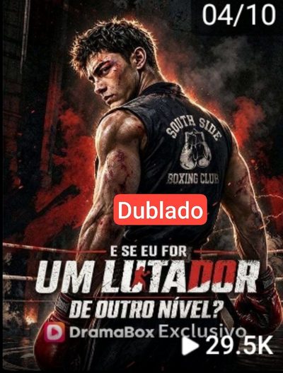 Capa da miniss&eacute;rie E Se Eu For Lutador de Outro Nível?