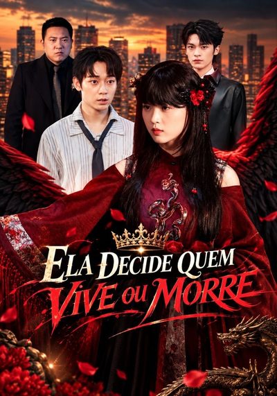 Capa da miniss&eacute;rie Ela Decide Quem Vive Ou Morre