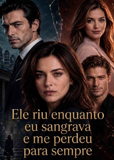 Capa da miniss&eacute;rie Ele Riu Enquanto Eu Sangrava e Me Perdeu para Sempre