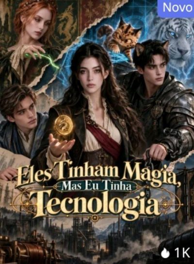 Capa da miniss&eacute;rie Eles Tinham Magia, Mas Eu Tinha Tecnologia