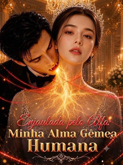 Capa da miniss&eacute;rie Enjaulada Pelo Alfa Minha Alma Gêmea Humana