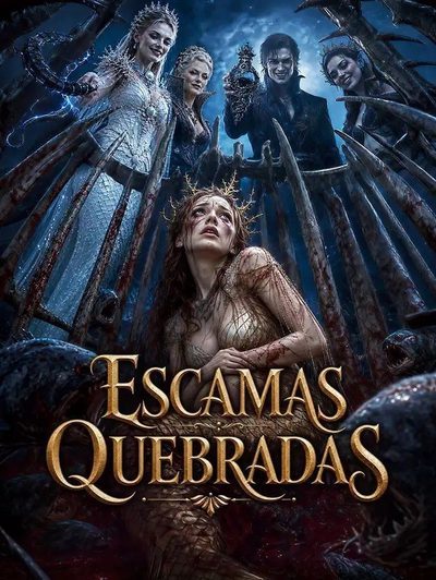 Capa da miniss&eacute;rie Escamas Quebradas