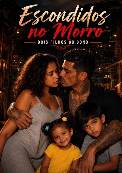 Capa da miniss&eacute;rie Escondidos no Morro - dos Filhos do Dono -