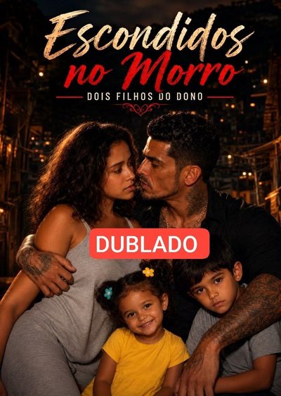 Capa da miniss&eacute;rie Escondidos no Morro - dos Filhos do Dono