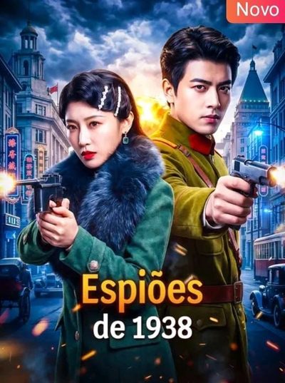 Capa da minisserie Espiões de 1938