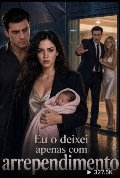 Capa da miniss&eacute;rie Eu o Deixei Apenas com Arrependimento