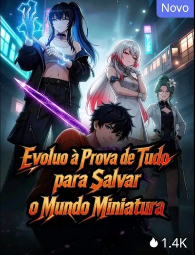 Capa da minisserie Evoluo à Prova de Tudo para Salvar o Mundo Miniatura