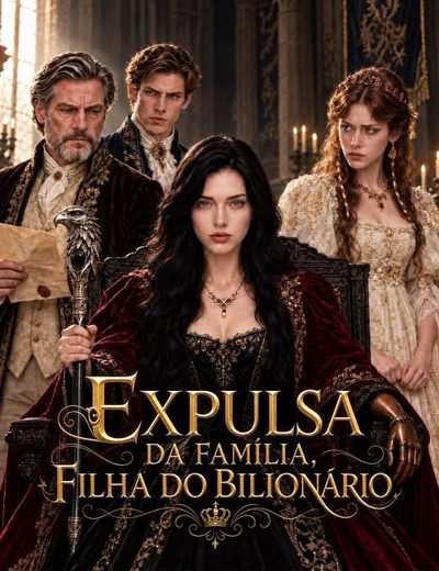 Capa da miniss&eacute;rie Expulsa da Família, Filha do Bilionário