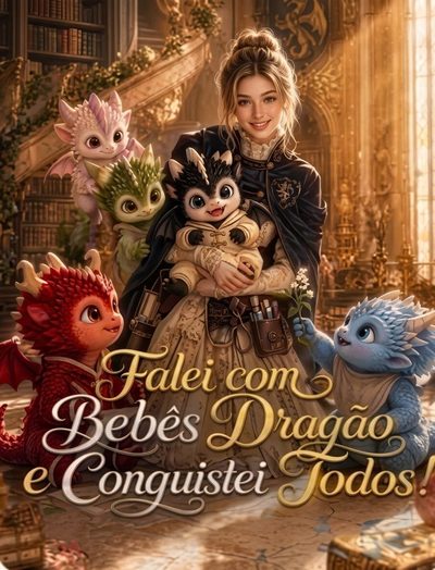 Capa da miniss&eacute;rie Falei com Bebês Dragão e Conquistei Todos!