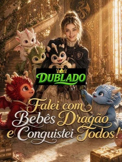 Capa da miniss&eacute;rie Falei com Bebês Dragão e Conquistei Todos dublado