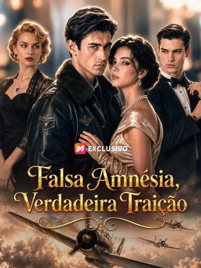 Capa da miniss&eacute;rie Falsa Amnésia Verdadeira Traição