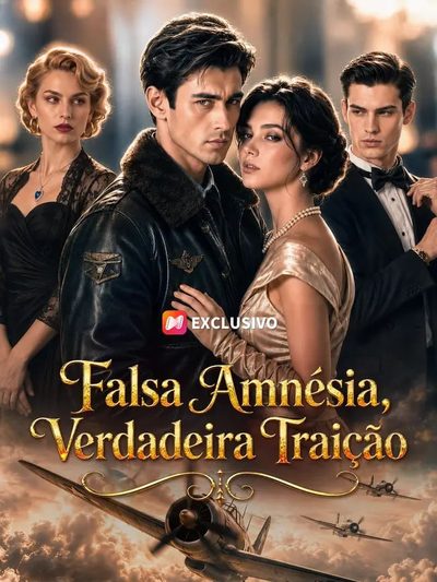 Capa da miniss&eacute;rie Falsa Amnésia, Verdadeira Traição