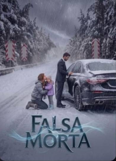 Capa da minisserie Falsa Morta