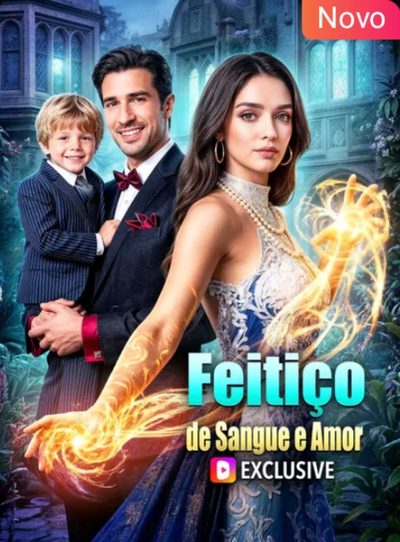 Capa da miniss&eacute;rie Feitiço de Sangue e Amor