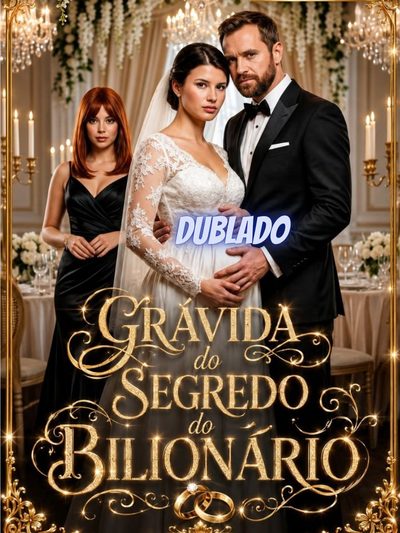 Capa da miniss&eacute;rie Grávida do Segredo do Bilionário