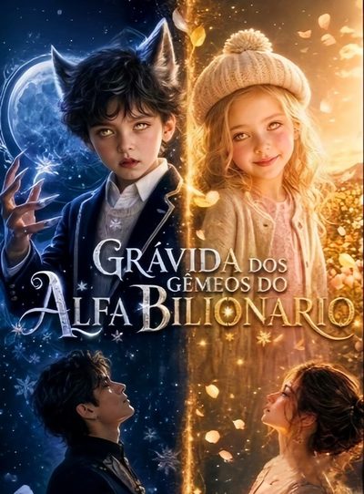 Capa da miniss&eacute;rie Grávida dos Gêmeos do Alfa Bilionário