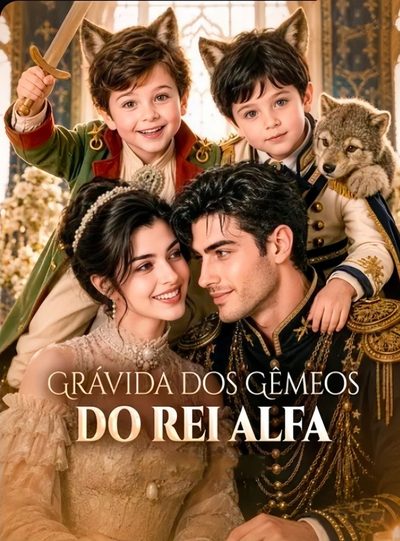 Capa da miniss&eacute;rie Grávida dos Gêmeos do Rei Alfa